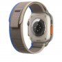 Nylonowy pasek ściągający dla Apple Watch 42mm / 41mm / 40mm / 38mm - niebiesko-szare