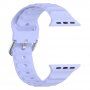 Silikonowy pasek Ocean Ripple dla Apple Watch 42mm / 41mm / 40mm / 38mm - fioletowy