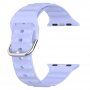Silikonowy pasek Ocean Ripple dla Apple Watch 42mm / 41mm / 40mm / 38mm - fioletowy