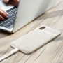 BASEUS etui z baterią 3500mAh dla iPhone X - białe