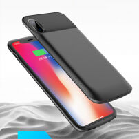ROCK etui z baterią 6000mAh dla iPhone XS / iPhone X - czarne