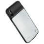Eleganckie etui z baterią 3200mAh dla iPhone X/XS - czarne
