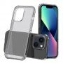Etui przezroczyste ze wzmocnionymi rogami dla iPhone 14 Plus - szary