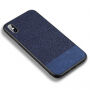 CAFELE luksusowe etui dla iPhone XS / iPhone X - ciemnoniebieskie