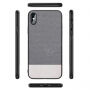 CAFELE luksusowe etui dla iPhone XS / iPhone X - ciemnoniebieskie