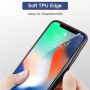 CAFELE luksusowe etui dla iPhone XS / iPhone X - ciemnoniebieskie