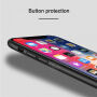 CAFELE luksusowe etui dla iPhone XS / iPhone X - ciemnoniebieskie