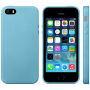 Eleganckie etui do Apple iPhone 5 / 5S / SE (2016) - jasnoniebieskie