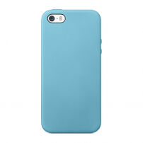 Eleganckie etui do Apple iPhone 5 / 5S / SE (2016) - jasnoniebieskie