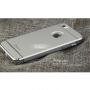 IPAKY eleganckie etui dla iPhone 5 / 5S / SE (2016) - srebrne