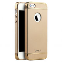 IPAKY eleganckie etui dla iPhone 5 / 5S / SE (2016) - złote