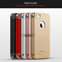 IPAKY eleganckie etui dla iPhone 5 / 5S / SE (2016) - różowo-złote