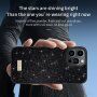 Elegancka brokatowa osłona Sulada dla iPhone 14 - czerwony