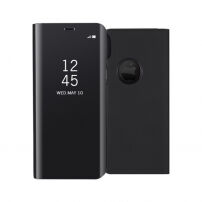 Futerał lustrzany flip dla iPhone XS / iPhone X - czarny