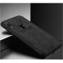 Etui z powierzchnią tekstylną dla iPhone XS / iPhone X - czarne
