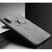 Etui z powierzchnią tekstylną dla iPhone XS / iPhone X - szare
