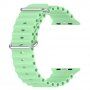 Silikonowy pasek oceaniczny dla Apple Watch 42mm / 41mm / 40mm / 38mm - zielone