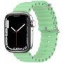 Silikonowy pasek oceaniczny dla Apple Watch 42mm / 41mm / 40mm / 38mm - zielone