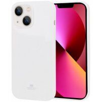 Goospery etui błyszczące z miękkiego plastiku do iPhone 14 - biały
