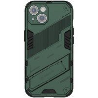Trwałe etui ochronne ze stojakiem do iPhone 14 Plus - zielone