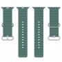 Silikonowy pasek oceaniczny dla Apple Watch 42mm / 41mm / 40mm / 38mm - naftowy