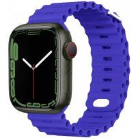 Pasek oceaniczny z zapięciem na szpilkę dla Apple Watch 42mm / 41mm / 40mm / 38mm - niebieskie