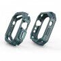 Wytrzymały pokrowiec z wzorem z włókna węglowego dla Apple Watch Ultra 49 mm - naftowy