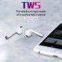 ZEALOT H20 Bluetooth słuchawki bezprzewodowe z etui ładującym - biała