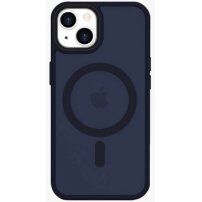 Pokrywa ochronna z MagSafe dla iPhone 14 Plus - ciemnoniebieskie