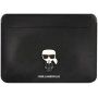 Pokrowiec Karl Lagerfeld Saffiano Ikonik na iPada Pro 12,9"/ MacBook do 14" - czarna