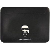 Pokrowiec Karl Lagerfeld Saffiano Ikonik na iPada Pro 12,9"/ MacBook do 14" - czarna