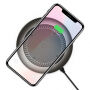 BASEUS bezprzewodowa ładowarka z wentylacją dla iPhone - czarna
