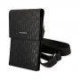 Uniwersalna torba z monogramem Karl Lagerfeld dla iPhone - czarna