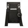 Uniwersalna torba z monogramem Karl Lagerfeld dla iPhone - czarna