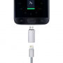 Redukcja z lightning female na micro USB male - srebrna