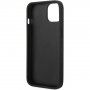 Karl Lagerfeld Glitter Flakes Ikonik brokatowy pokrowiec dla iPhone 14 - czarny