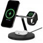 BELKIN BOOST CHARGE PRO 3w1 stacja ładująca 15W z MagSafe - czarna