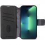 Decoded Detachable Wallet 2w1 odłączane etui z klapką dla iPhone 14 Pro - czarne