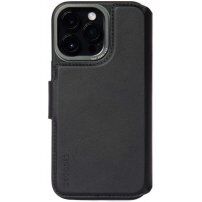 Decoded Detachable Wallet 2w1 odłączane etui z klapką dla iPhone 14 Pro - czarne