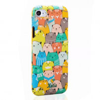 Etui plastikowe dla iPhone SE (2020/2022) / 8 / 7 - koty