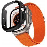 Etui PanzerGlass™ Full Protection z hartowanym szkłem dla Apple Watch Ultra 49 mm - czarne