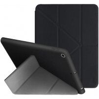 UNIQ Transforma Rigor pokrowiec ze origami stojakiem i miejscem na Apple Pencil do iPad 10,2" (2019-2021) - czarne