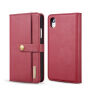 2w1 zdejmowane etui dla iPhone dla iPhone XR - czerwone