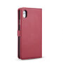 2w1 zdejmowane etui dla iPhone dla iPhone XR - czerwone