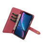 2w1 zdejmowane etui dla iPhone dla iPhone XR - czerwone