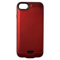 Etui z baterią zewnętrzną dla iPhone 6 / 6S / 7 / 8 / SE (2020/2022) - 5 000 mAh - czerwony