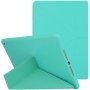 Pokrowiec ze origami stojakiem do iPad 10,2" (2019-2021) - turkusowe