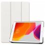 Pokrowiec ze skóry PU z funkcją usypiania dla iPad 10,2" (2019-2021) - biały
