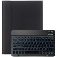 Pokrowiec z podświetlana klawiaturą dla iPad 10,2" (2019-2021) / Air 3 (2019) / Pro 10,5" - czarny