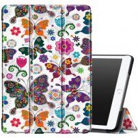 Pokrowiec flip ze stojakiem dla iPad 10,2" (2019-2021) - kwiaty i motyle